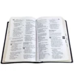 Alternative view of Biblia con Letra Grande 12 puntos RV1960, tapa vinilo azul con índice impreso