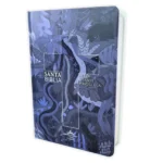 Biblia Letra Grande Mayúscula RV1960, Tapa Dura Azul Cruz