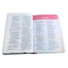 Biblia Letra Grande Mayúscula RV1960, Tapa Dura Azul Cruz - Imagen 4