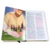 Biblia Letra Grande Mayúscula RV1960, Tapa Dura Durazno Pajaro - Imagen 4
