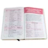 Biblia Letra Grande Mayúscula RV1960, Tapa Dura Durazno Pajaro - Imagen 5