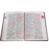 Biblia Fuente de Bendiciones RV1960, tapa dura morado floral - Imagen 3