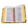 Biblia Mini Bolsillo RV1960, Tapa Flexible León de Judá, Naranja - Imagen 3