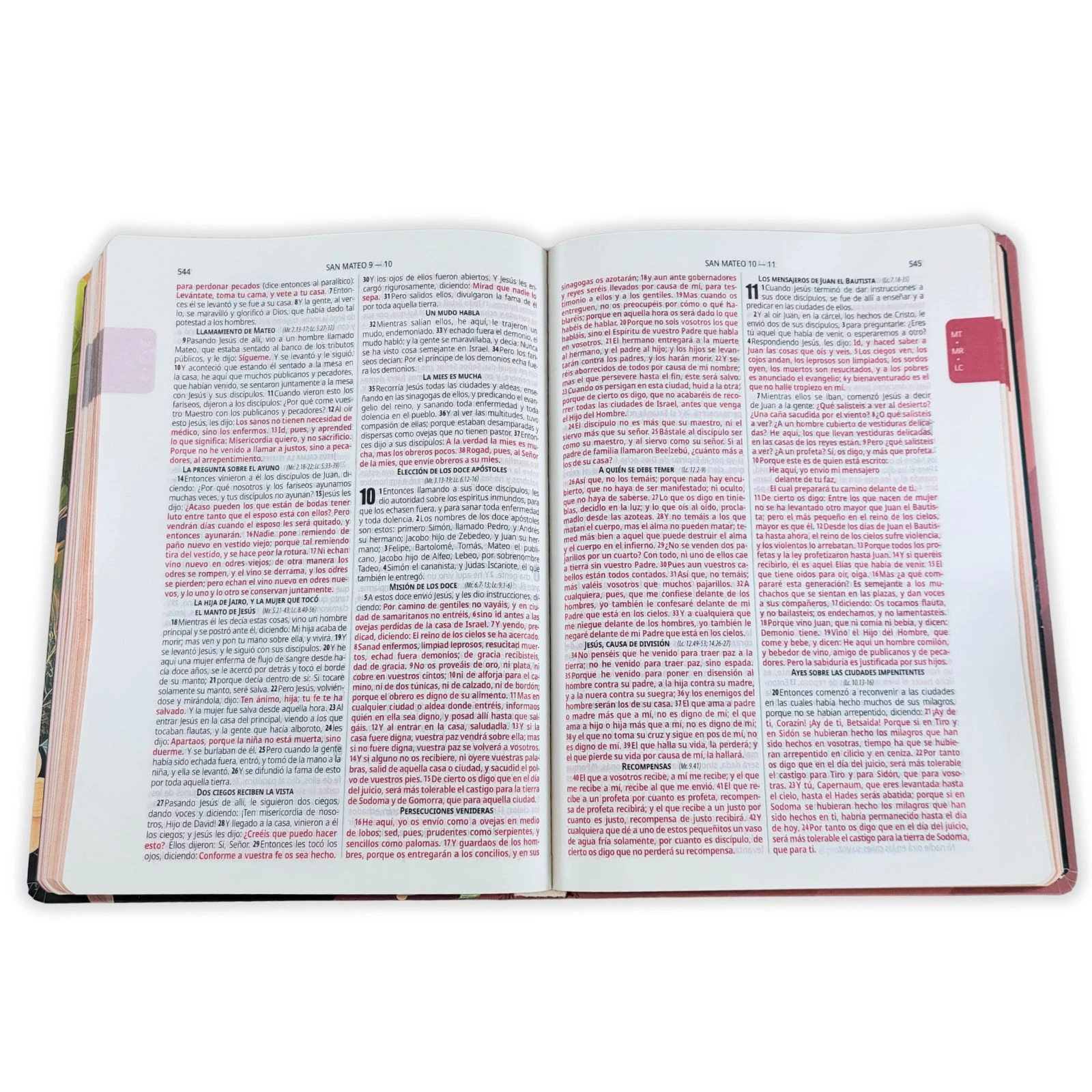 Biblia con Planificador Semanal RV1960, tapa dura otoño con índice impreso - Imagen 3