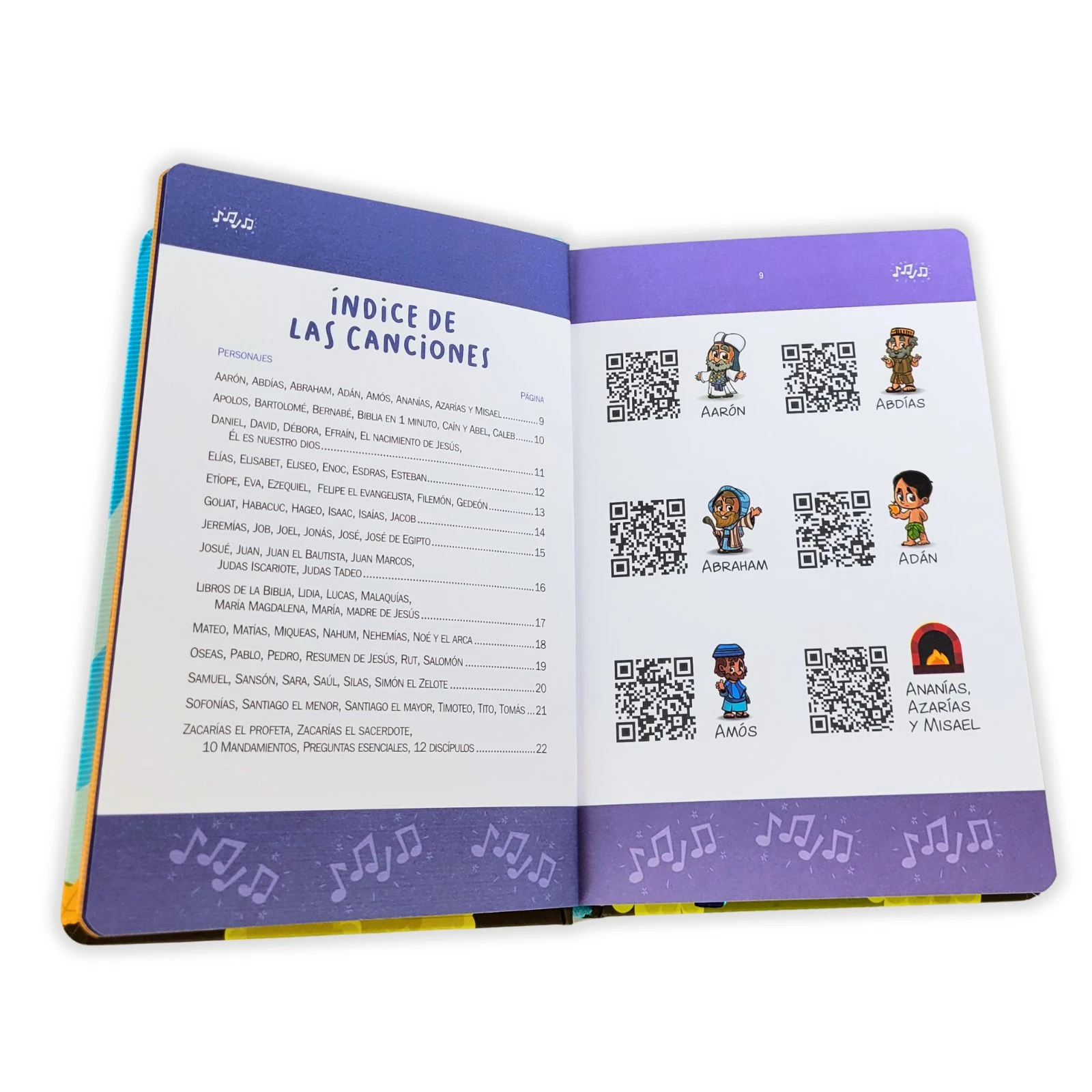 Biblia para Niños con Letra Grande Mayúscula RV1960: Amigos de la Biblia, tapa dura azul con índice impreso - Imagen 3