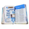 Biblia para Niños con Letra Grande Mayúscula RV1960: Amigos de la Biblia, tapa dura azul con índice impreso - Imagen 6