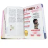 Biblia para Niños con Letra Grande Mayúscula RV1960: Amigos de la Biblia, tapa dura rosado con índice impreso - Imagen 7