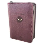 Biblia Mini Bolsillo con Cierre RV1960, imit piel vino con índice - Apocalipsis 2:7