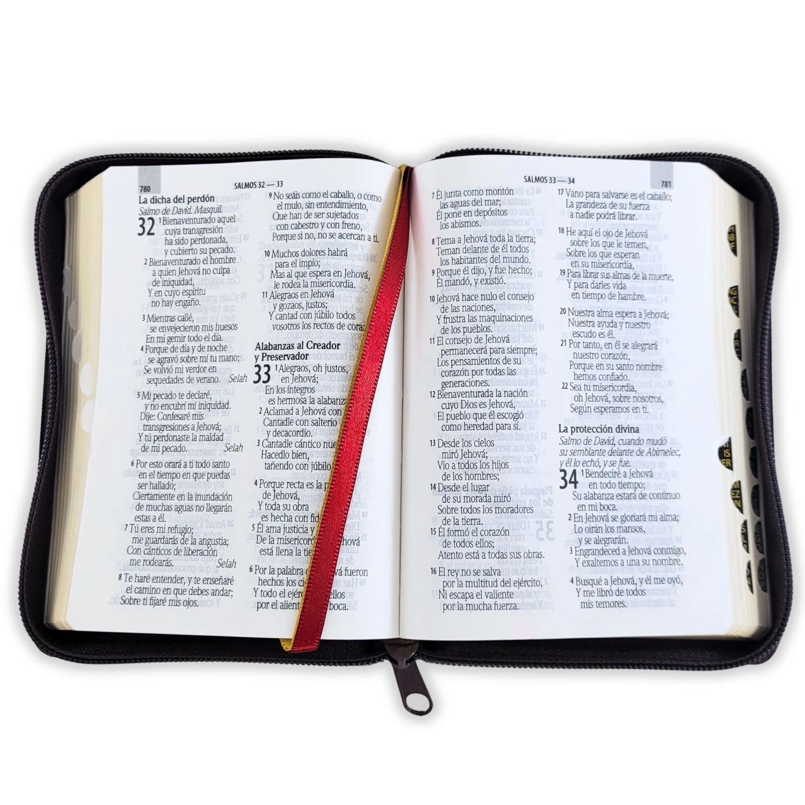 Biblia Bolsillo con Cierre RV1960, imit piel vino con índice - Apocalipsis 2:7 - Imagen 2