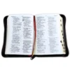 Biblia con Cierre Compacta Letra Grande RV1960, imit piel vino con índice - Apocalipsis 2:7 - Imagen 2