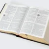 Biblia de estudio Matthew Henry y legado cristiano RVR , Piel negro - Imagen 3