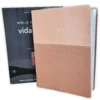 Biblia de Estudio de la Vida Plena RV1960, imit piel , oro rosa - Imagen 5