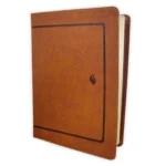 Biblia de Estudio de la Vida Plena RV1960, imit piel , café