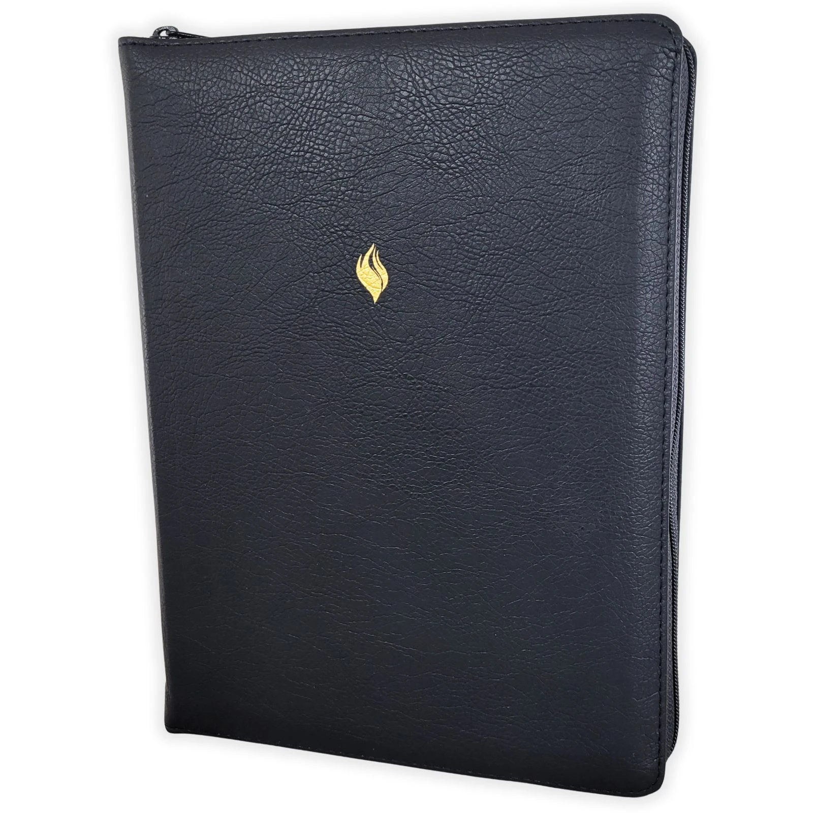 Biblia de Estudio de la Vida Plena con Cierre RV1960, imit piel , negro con índice
