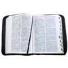 Biblia de Estudio de la Vida Plena con Cierre RV1960, imit piel , negro con índice - Imagen 2