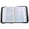 Biblia de Estudio de la Vida Plena con Cierre RV1960, imit piel , negro con índice - Imagen 3