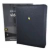 Biblia de Estudio de la Vida Plena con Cierre RV1960, imit piel , negro con índice - Imagen 5