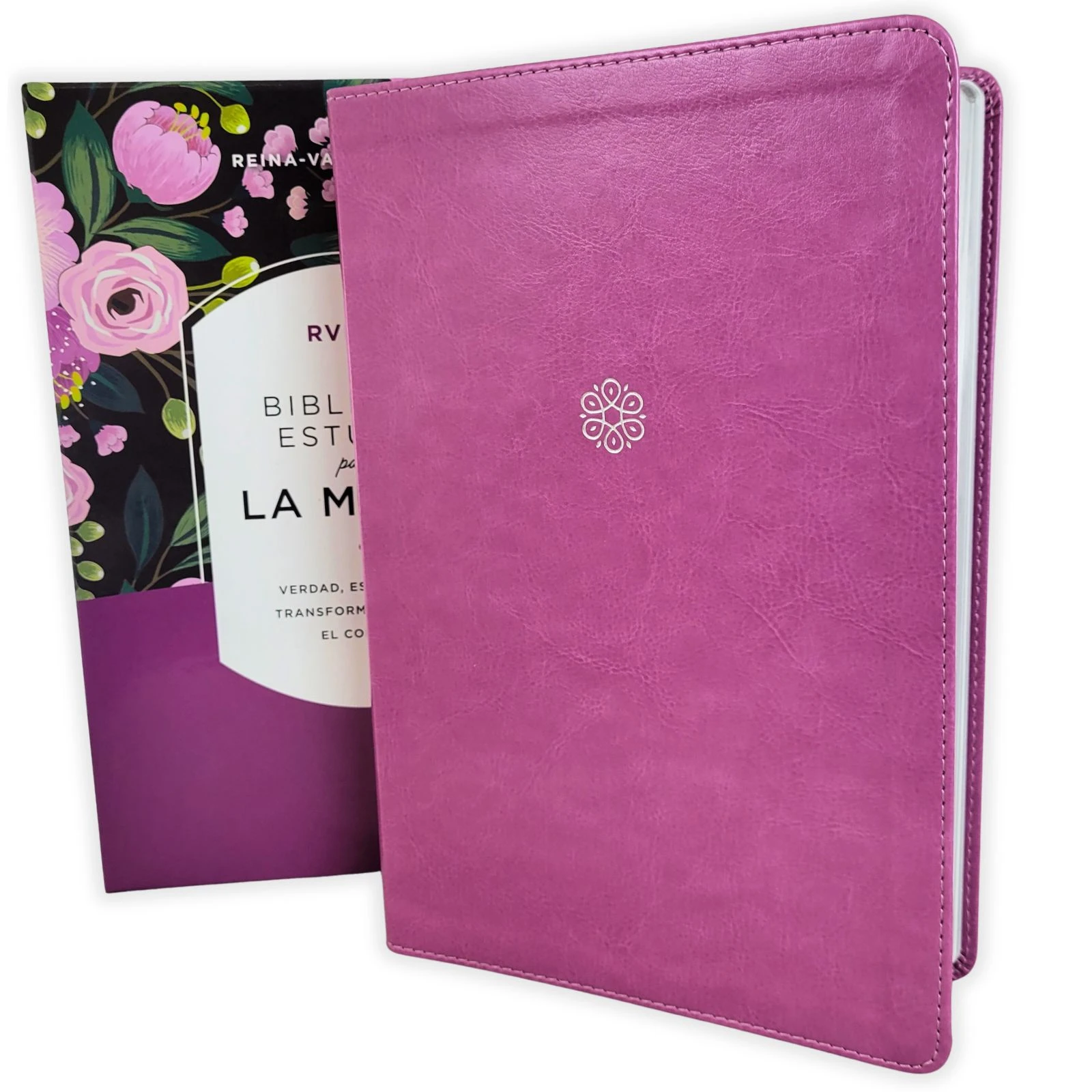 Biblia de Estudio para la Mujer RV1960, imit piel orquídea