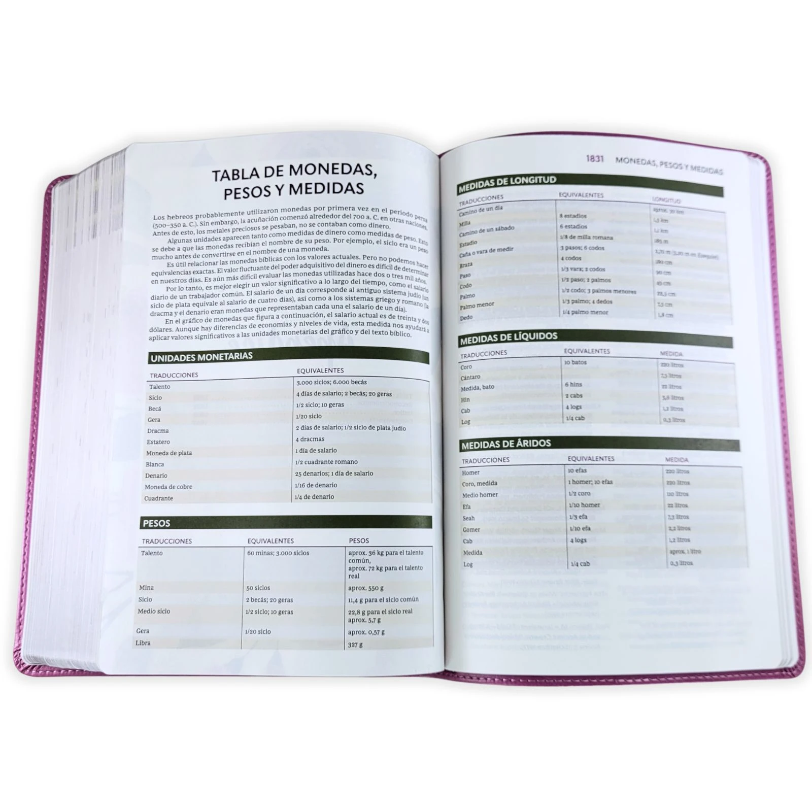 Biblia de Estudio para la Mujer RV1960, imit piel orquídea - Imagen 4