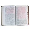 Biblia de Estudio Scofield RV1960, imit. piel verde y castaño con índice - Imagen 3