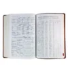 Biblia de Estudio Scofield RV1960, imit. piel verde y castaño con índice - Imagen 4