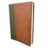 Biblia de Estudio Scofield RV1960, imit. piel verde y castaño con índice