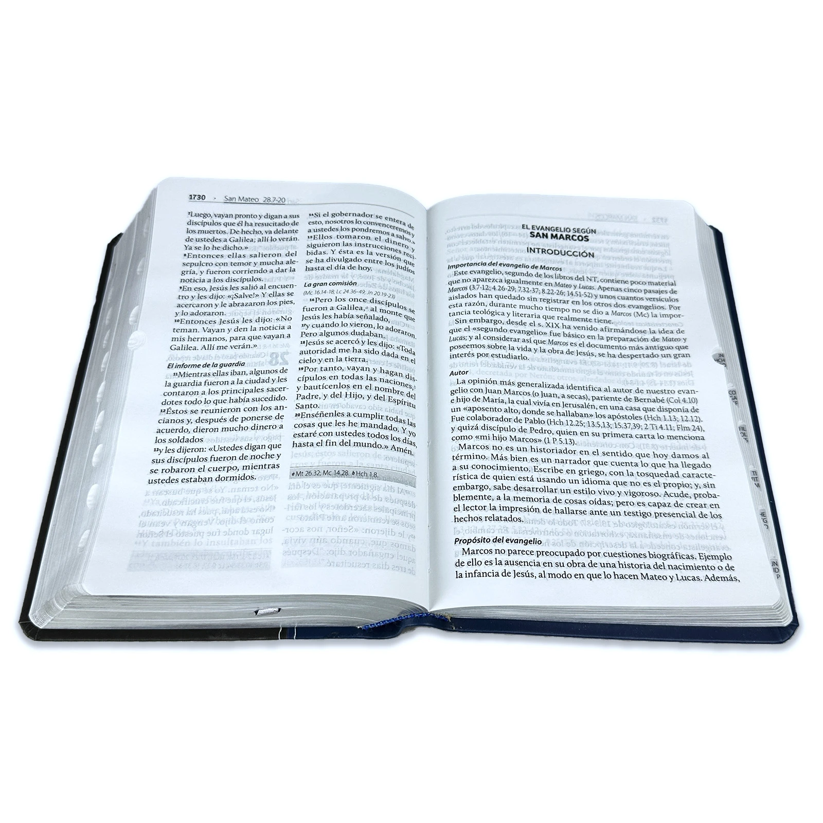 Biblia de Estudio para Hombres Reina-Valera Contemporánea Andros, imit. piel con índice - Imagen 2