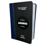Biblia de Estudio para Hombres Reina-Valera Contemporánea Andros, imit. piel con índice