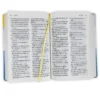 Biblia con Letra Gigante 15 puntos Reina-Valera Contemporánea, Imit Piel Azul y Amarillo - Imagen 2