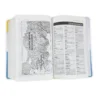 Biblia con Letra Gigante 15 puntos Reina-Valera Contemporánea, Imit Piel Azul y Amarillo - Imagen 4