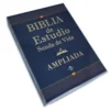 Biblia de Estudio Letra Grande, Senda de Vida Ampliada RV1960, imit. piel, negro con índice - Imagen 5