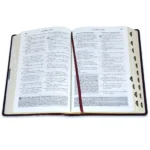 Alternative view of Biblia de Estudio Letra Grande, Senda de Vida Ampliada RV1960, imit. piel, marrón con índice