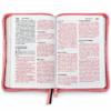 Biblia Letra Grande 12 puntos RV 1960 Imi piel con cierre referencia y concordancia palabras de Jesus en rojo - Imagen 2