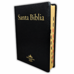 Biblia Letra Súper Gigante RV1960, letra 19 puntos, piel fabricada, negro con índice