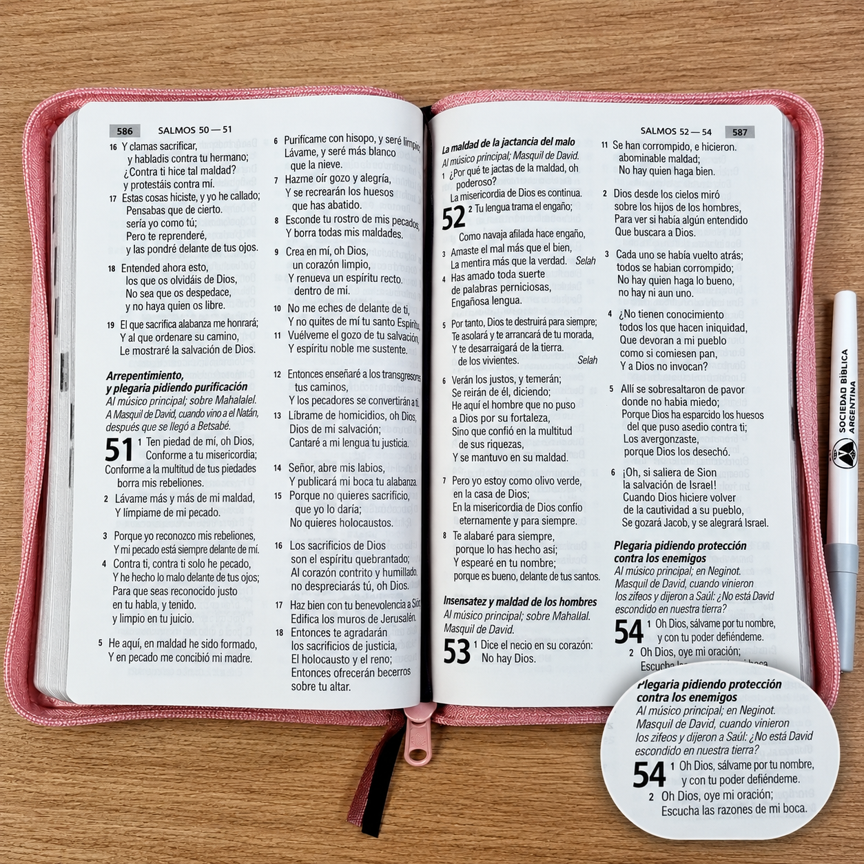 Biblia Letra Grande 12 puntos RV 1960 Imi piel con cierre referencia y concordancia palabras de Jesus en rojo - Imagen 5