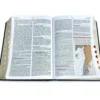 Biblia De Estudio Teológico Tamaño Manual RV1960 Piel Negra Con Indice - Imagen 2