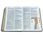 Alternative view of Biblia De Estudio Teológico Tamaño Manual RV1960 Piel Negra Con Indice