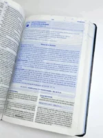 Alternative view of Biblia de estudio para el Discipulado RV 1960 con notas de estudio referencia y concordancia imi piel Negro