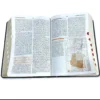 Biblia De Estudio Teológico Tamaño Manual RV1960 Piel Negra Con Indice - Imagen 3
