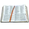Biblia De Estudio Teológico Tamaño Manual RV1960 Piel Negra Con Indice - Imagen 4