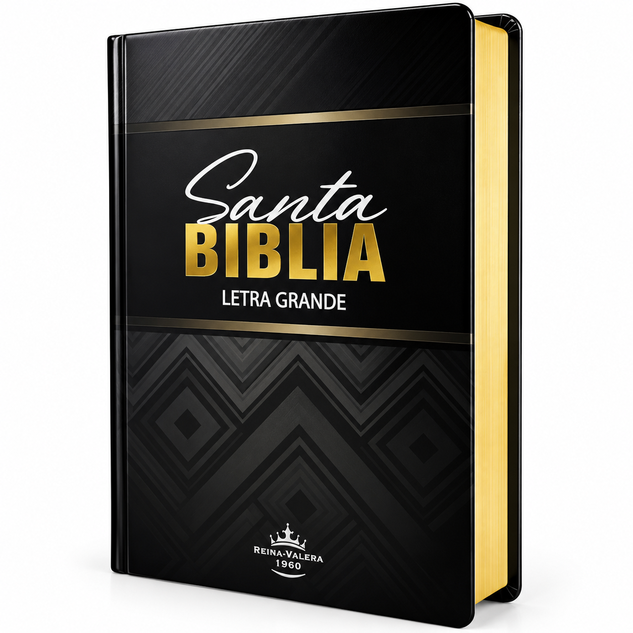 Biblia Letra Grande RV1960, Tapa Dura Negro