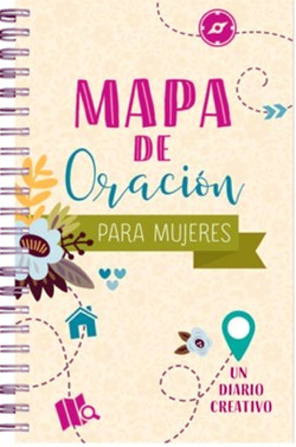 Mapa de Oración para Mujeres - Encuadernación en Espiral