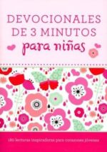 Devocionales de 3 Minutos para Niñas - Tapa Blanda