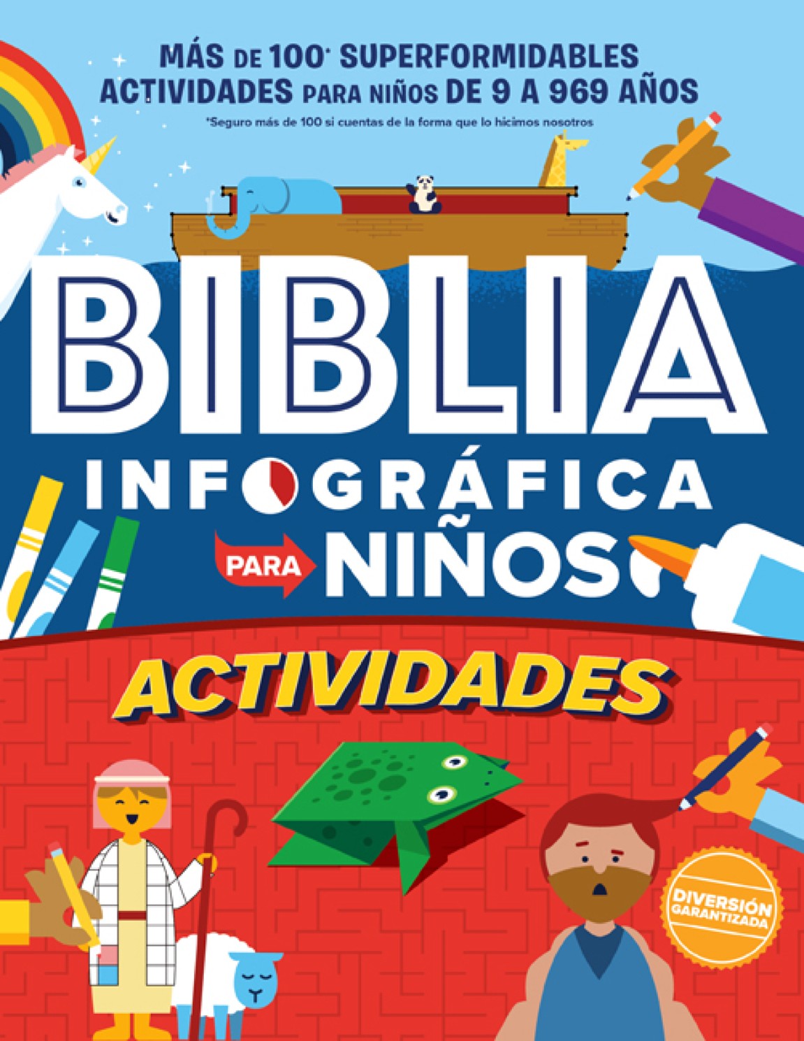 Biblia Infográfica para Niños - Libro de Actividades -Tapa Blanda