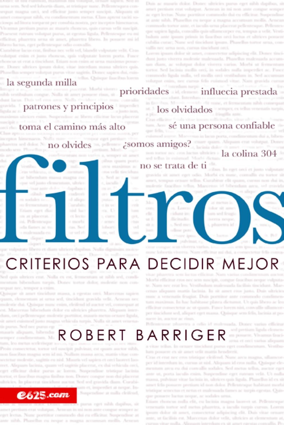 Filtros - Tapa Blanda – Robert Barriger