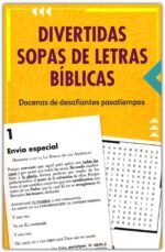 Alternative view of Divertidas Sopas de Letras Bíblicas - Tapa Blanda