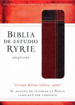 Alternative view of Biblia de Estudio Ryrie Ampliada RVR 1960   Imitación Piel  Duo Tono Marrón  – Charles C. Ryrie