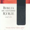 Biblia de Estudio Ryrie Ampliada RVR 1960 Imitación Piel Duo Tono Negro  Indice - Charles C. Ryrie - Imagen 2