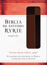 Biblia de Estudio Ryrie Ampliada RVR 1960 Imitación Piel Marrón Duo Tone Index - Charles C. Ryrie