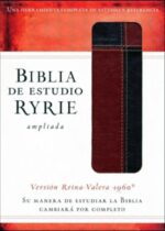 Biblia de Estudio Ryrie Ampliada RVR 1960 Imitación Piel Duo Tono Marrón – Charles C. Ryrie